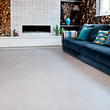 A sitting room ready for carpet