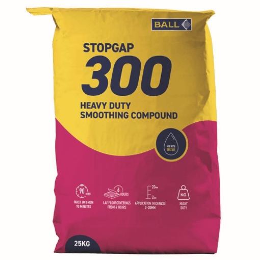 Fball Stopgap 300 Hd Smoothing Compound 25kg adhesives and floor preparation