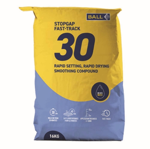 Fball Stopgap Fast Track 30 - 16kg adhesives and floor preparation