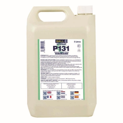 Fball Stopgap P131 Primer 5l adhesives and floor preparation