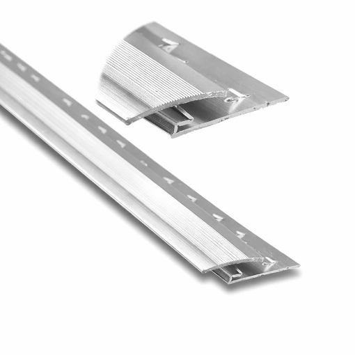 Fc245 Szs-S2 9mm Zig Zag Silver 2.7m door bars and profiles