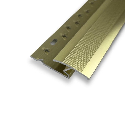 Fc245 Zig Zag 8mm Gold 0.9m door bars and profiles