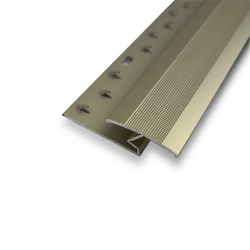 Fc245 Zig Zag 8mm Luxe Sand 2.7m door bars and profiles