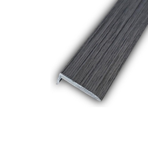 Fcne1 Edge Trim 8mm Grey 2.7m door bars and profiles