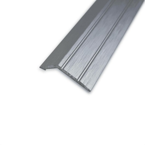 Fcne3 Ramp Edge 8mm Brushed Steel 2.7m door bars and profiles