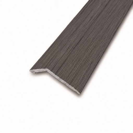 Fcne3 Ramp Edge 8mm Grey 2.7m door bars and profiles