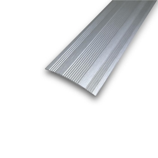Fcne5 Cover Strip Brushed Steel 2.7m door bars and profiles