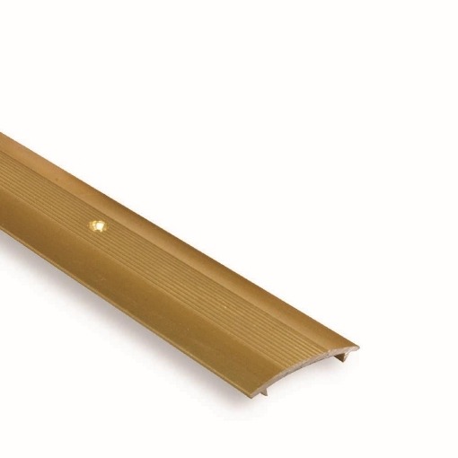 Floorlink P230 Carpet Cover Gold 9ft door bars and profiles