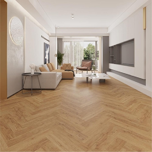 Authentic Herringbone Macadamia Oak laminate