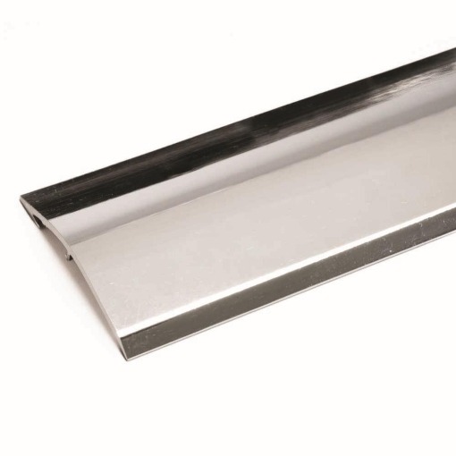 M08 Ramp Edge Medium Chrome 9ft M08.9cha door bars and profiles