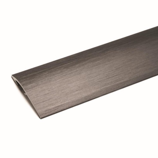 M09 Ramp Edge Small Brushed Pewter 2.7m M09.9pwa door bars and profiles