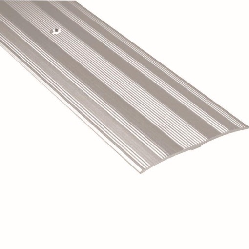 M12 Cover Strip X-Wide Silver 2.7m door bars and profiles