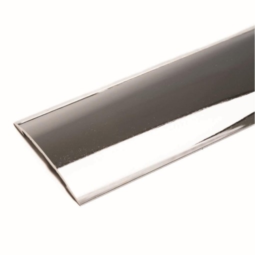 M13 Coverstrip Chrome 9ft M13.9cha door bars and profiles