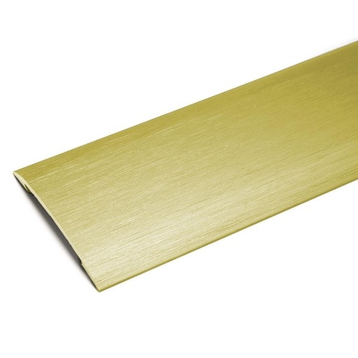 M13 Euro Coverstrip Stickdown 38mm Matt Gold 2.70mm M13.9gma (box Only) door bars and profiles