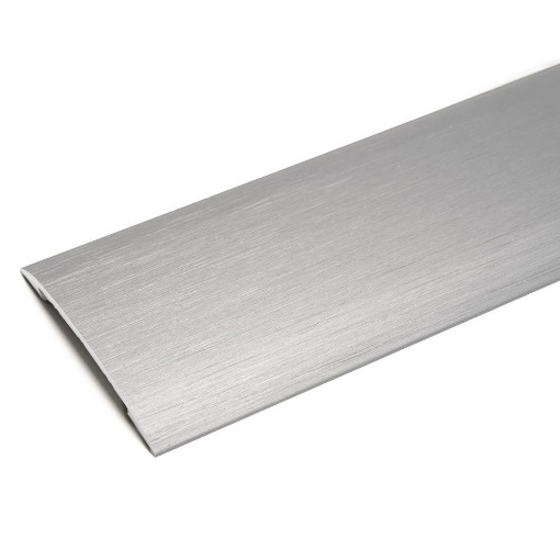 M13 Euro Coverstrip Stickdown 38mm Matt Silver 2.70mm M13.9ama (box Only) door bars and profiles