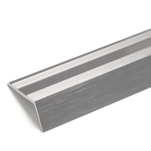 M74 Nosing 9mm Stickdown Matt Silver 2.70mm M74.9ama (box Only) door bars and profiles