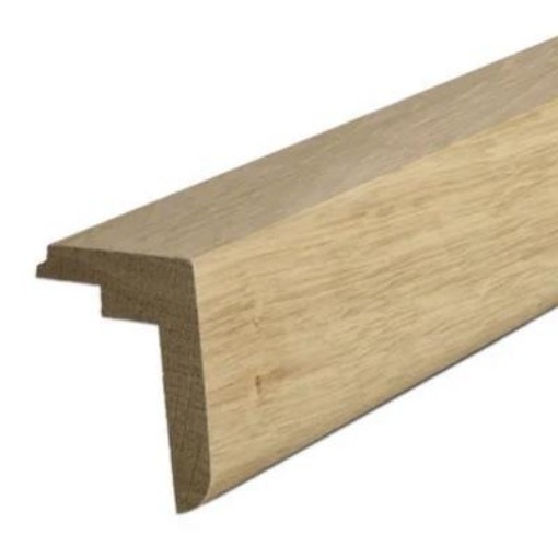 Wood Profile Fwn5 Ex Nosing Profile Oak 1m door bars and profiles