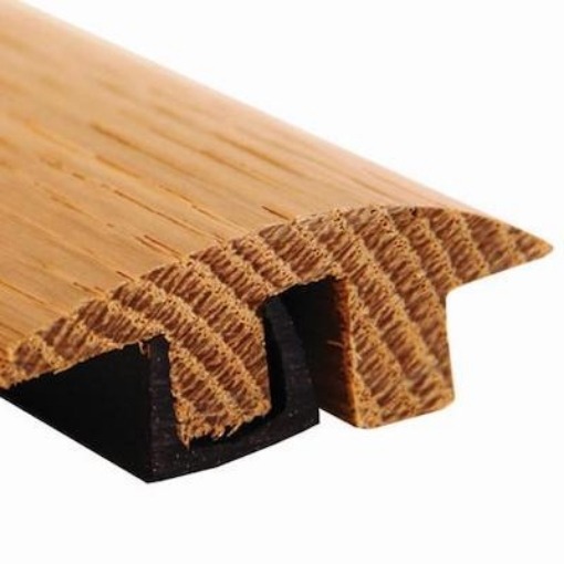 Wood Profile Wsr18 Semi-Ramp Oak 0.99mm door bars and profiles